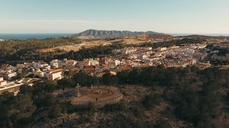 Scenic Town Panorama