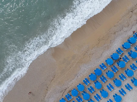 Beach Aerial View