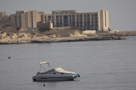 Solitary Boat by the Shore