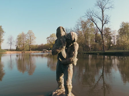 Statue by the Lake