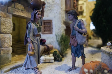 Historical Figurines Scene