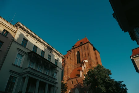 Historic Architecture under Blue Sky