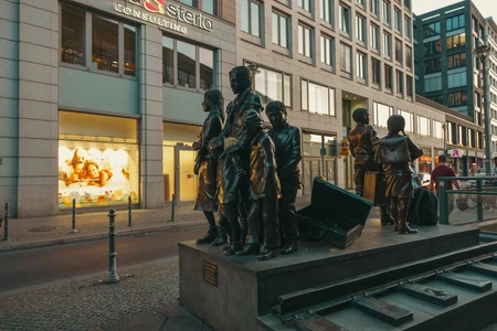 Urban Statue Display