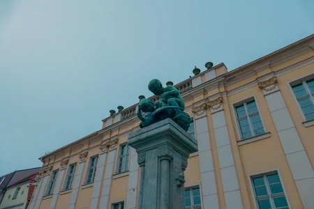 Historic Architecture with Sculpture
