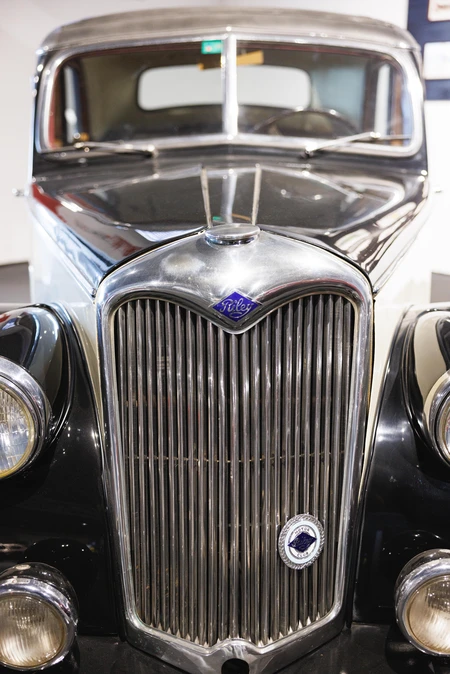 Vintage Car Front View