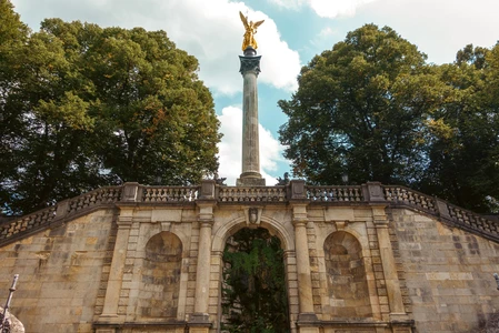 Historic Monument Amidst Nature