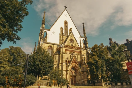 Gothic Church Facade