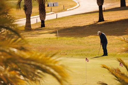 Serene Golfing Afternoon