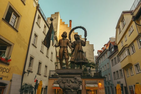 Historic European Square