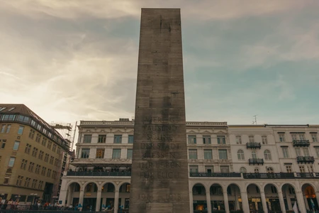 Historic Monument in Urban Setting