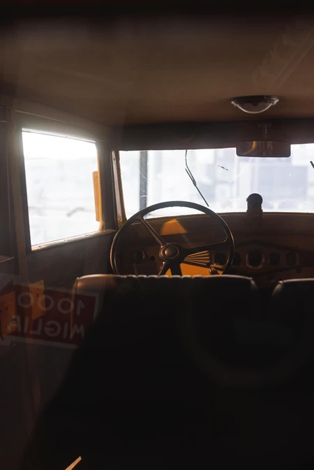Vintage Car Interior