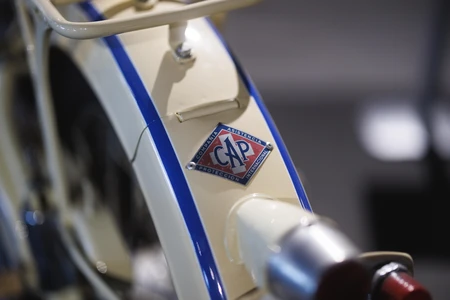 Vintage Motorcycle Detail