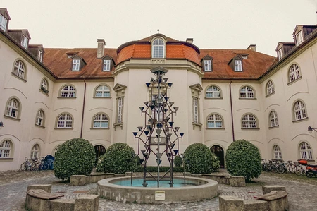 Historic Courtyard Fountain
