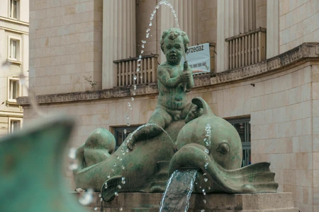 Historic Fountain Sculpture