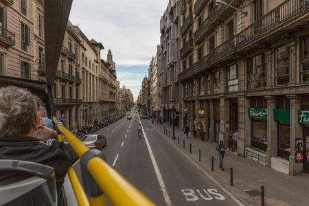 City Street from Bus View