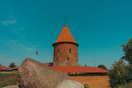 Historic Tower Under Blue Sky