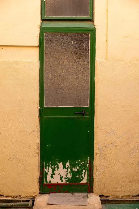 Vintage Green Door