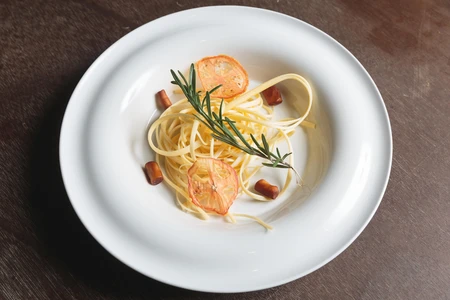 Gourmet Spaghetti Dish
