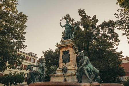 Historic Monument in Park