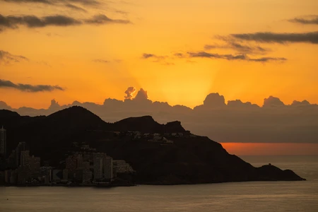 Coastal Sunset View