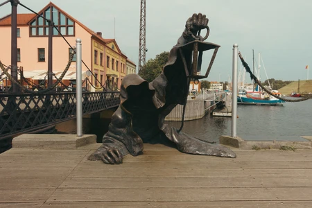 Harbor Sculpture and Bridge