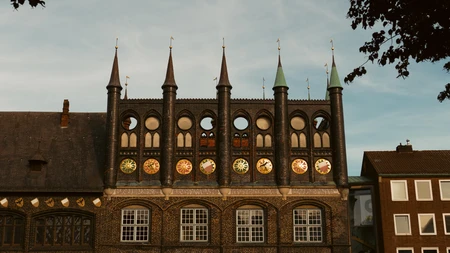Historic Architecture with Clocks