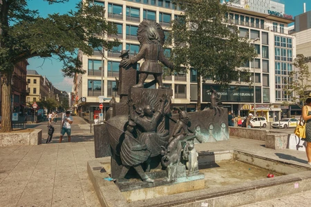 Urban Sculpture Scene