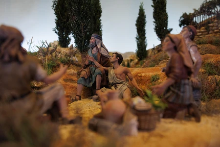 Historical Diorama Scene