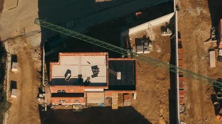 Aerial Construction Site