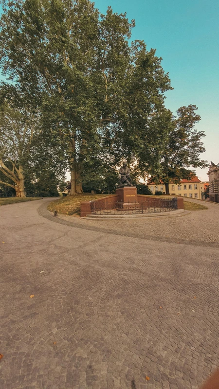 Tranquil Park Pathway