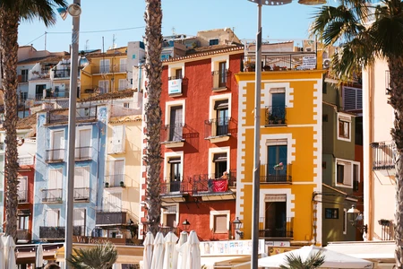 Colorful Mediterranean Architecture