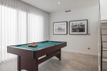 Modern Billiard Room