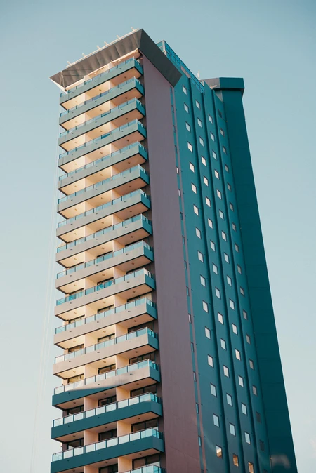 Modern High-Rise Building