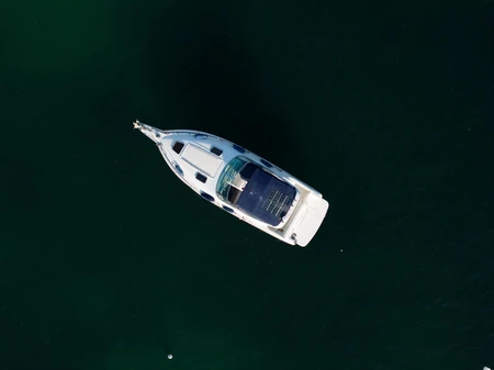 Aerial View of a Yacht