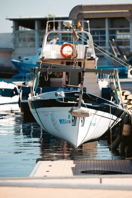 Docked Fishing Boat