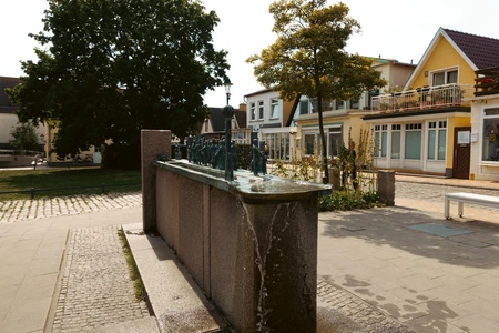Quaint Town Fountain