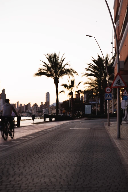 Sunset by the City Waterfront