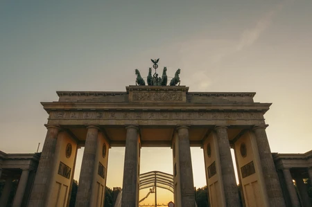 Brandenburg Gate at Dusk