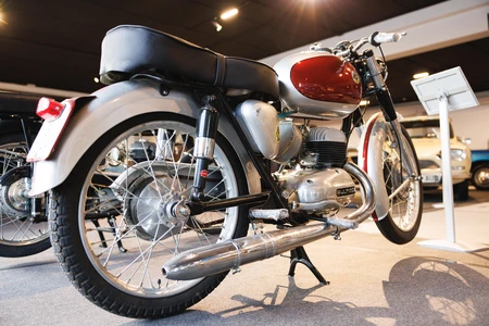 Classic Motorcycle Display