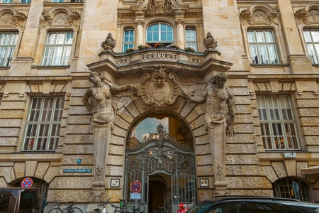 Historic European Building Facade