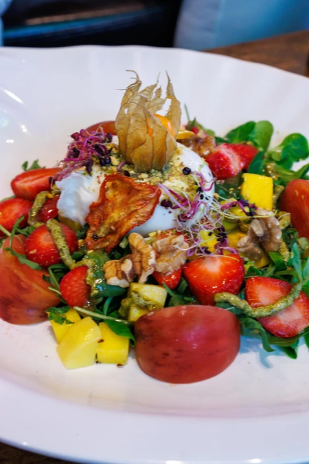 Gourmet Salad Presentation