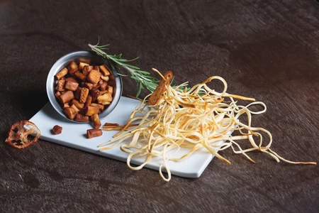 Rustic Snack Display
