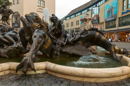 Artistic Street Fountain