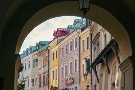 Colorful Architectural Archway