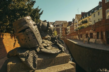 Historic Canal Statue