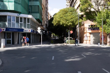 Quiet Urban Street