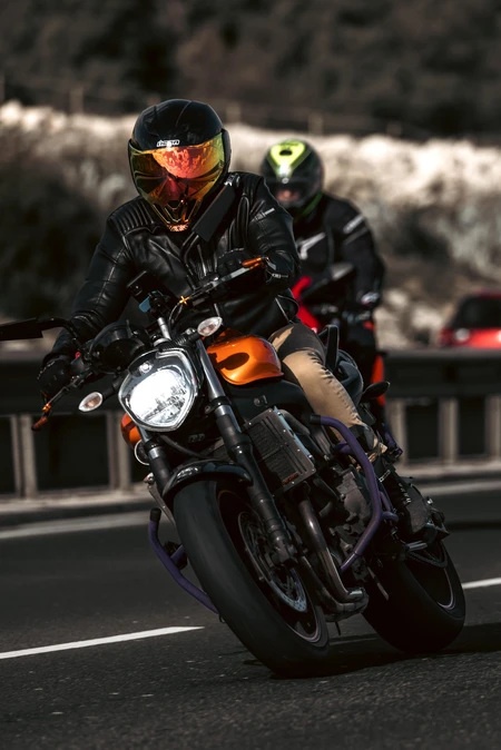 Motorcyclists on the Move