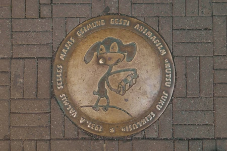 Decorative Manhole Cover with Cartoon Design