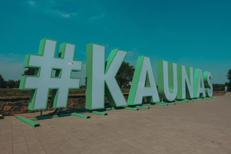 Kaunas City Sign