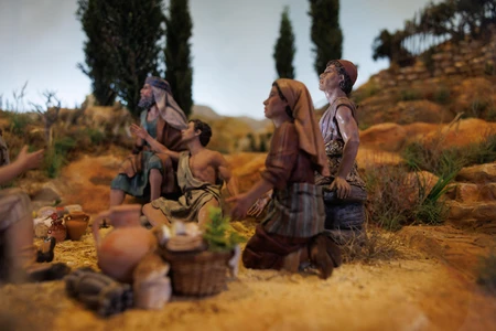 Historical Diorama Scene